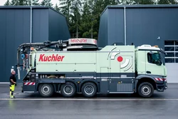 Saugbagger Aschaffenburg im Einsatz